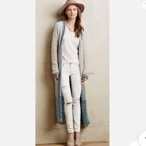 Anthropologie Ombre Loopstitch Cardigan by Moth